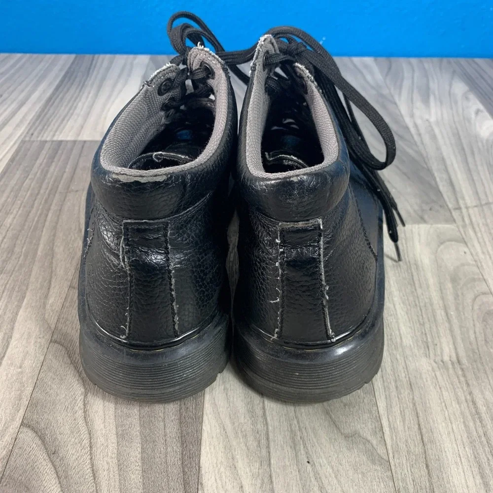 Dr Martens Garvey Black Leather Casual Lace Up Ankle Chukka Boots Men's US 10M